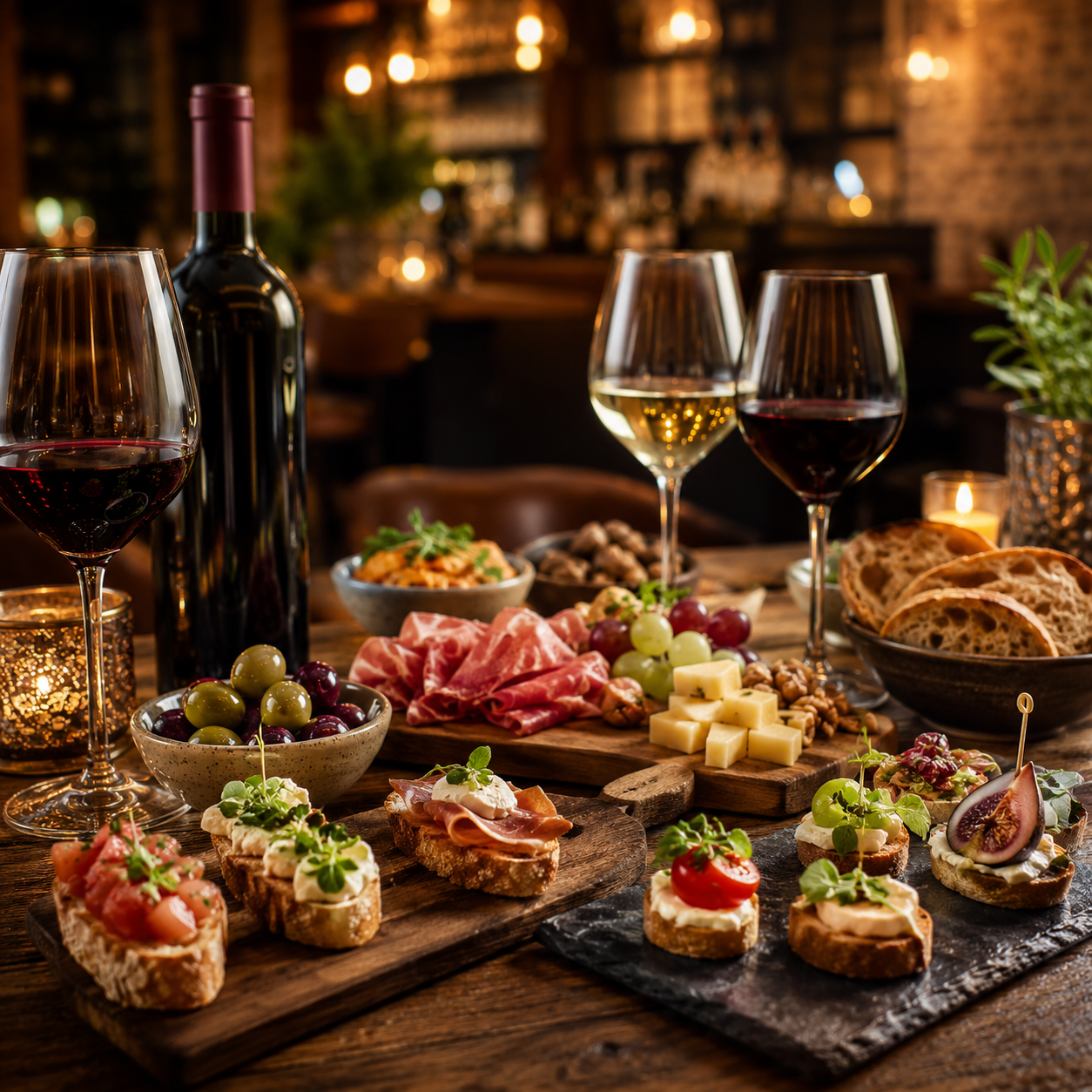 After Work Wein & Fingerfood